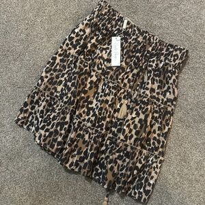Leopard skirt